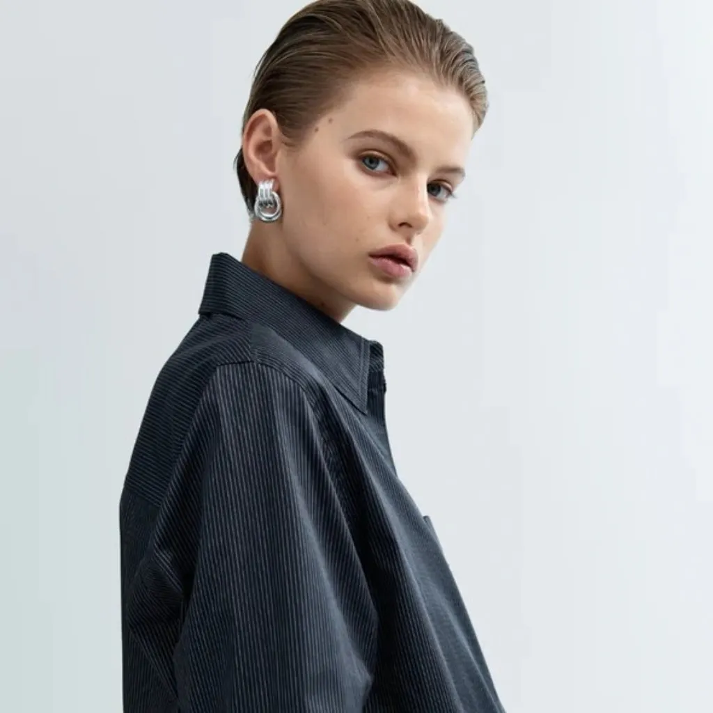 Heaven Mayhem Mini Knot Earrings in Silver One Size Womens Jewelry - Image 11