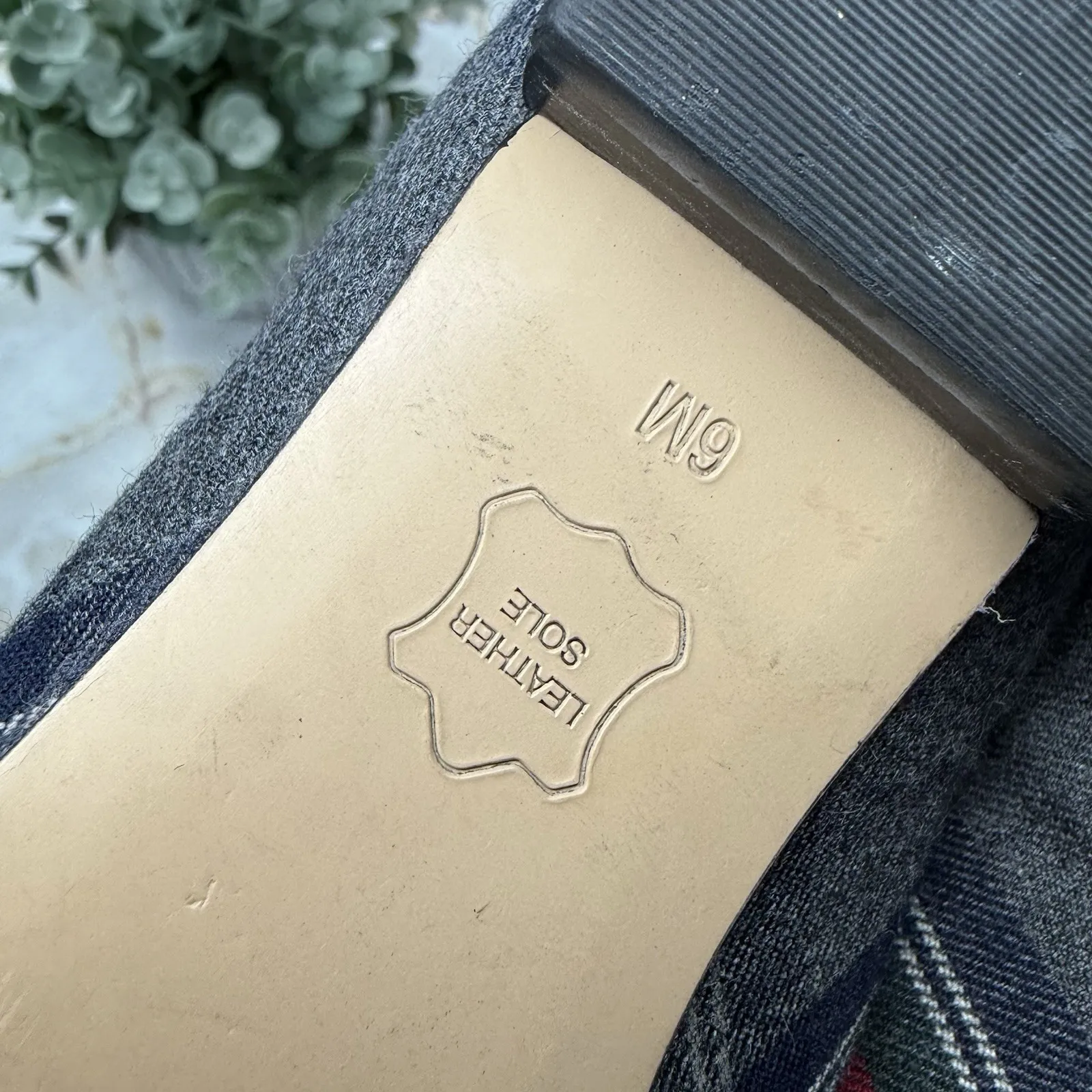 Talbots Tartan Plaid Ballet Flats‎ Multicolor Size 6M - Image 6