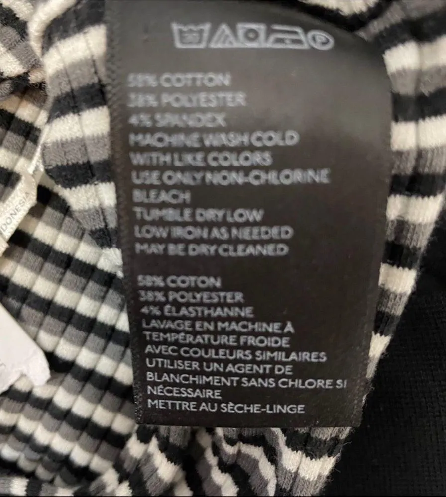 Urban Outfitters Kimchi Blue Stripe Crop Top - Image 6