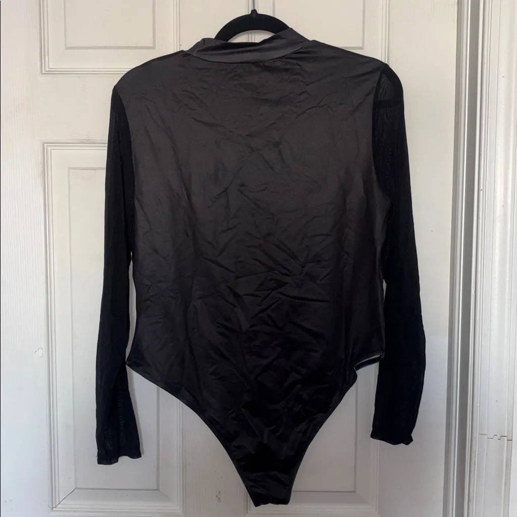 Shein Sexy Plus Heat Map Print Mesh Bodysuit Size 1X - Image 3