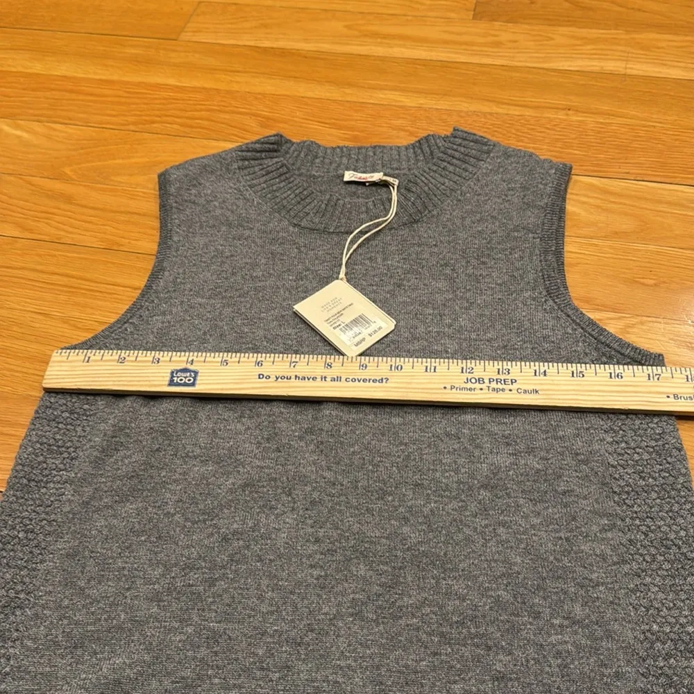 NWT Faherty twnty four seven sweater tank size large . - Image 6