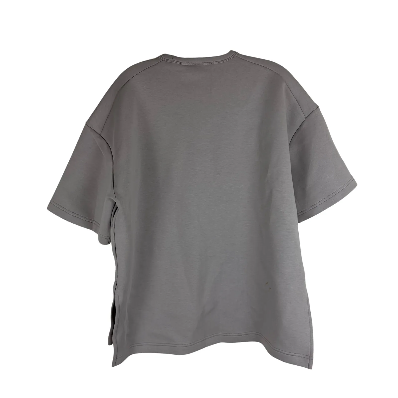 Aritzia The Group Babaton Aro T-Shirt Womens Size 2 Med Gray Athleisure Oversize - Image 3