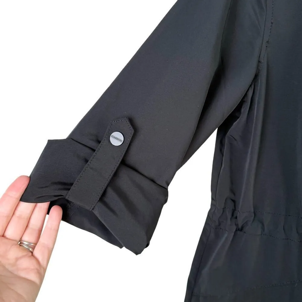 Sanctuary  Anorak Lightweight Rain Jacket Full Zip in Black, Size‎ Small - Image 7