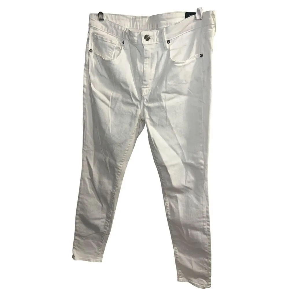 Vince ✨ Dylan Skinny Ankle White Denim Sz 31 Jeans✨ - Image 3