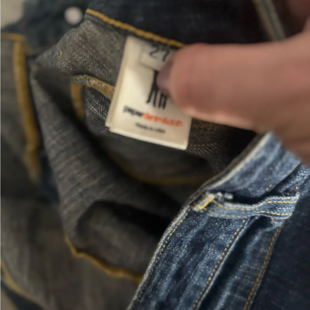 Paper Denim & Cloth Dark Blue Mini Skirt - Image 6