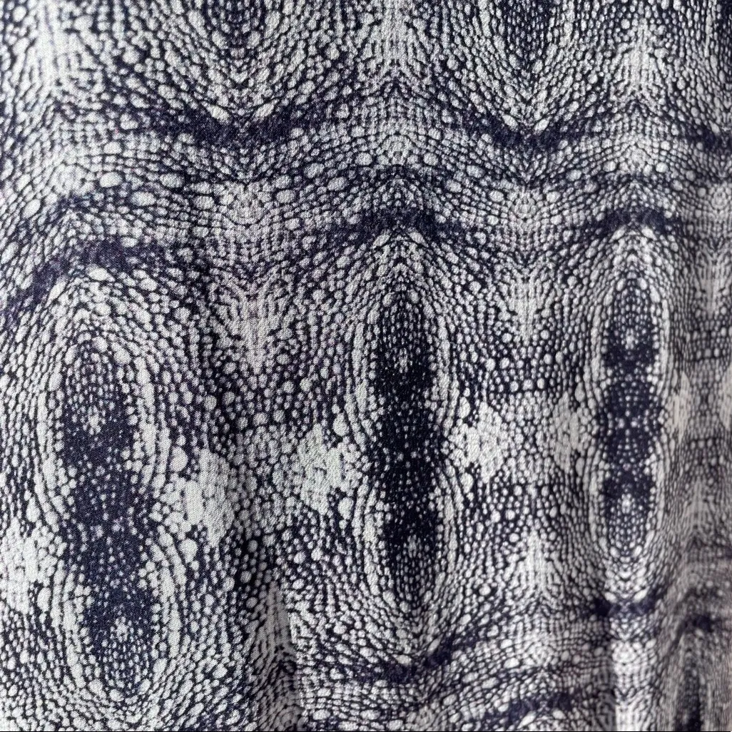 Rory Beca blue abstract printed long sleeved dress / XS / Excellent condition - Image 2