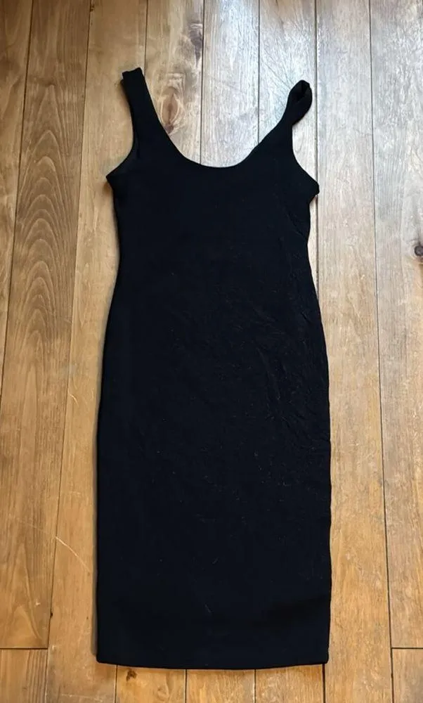 june & hudson black sparkly midi dress medium - Image 6