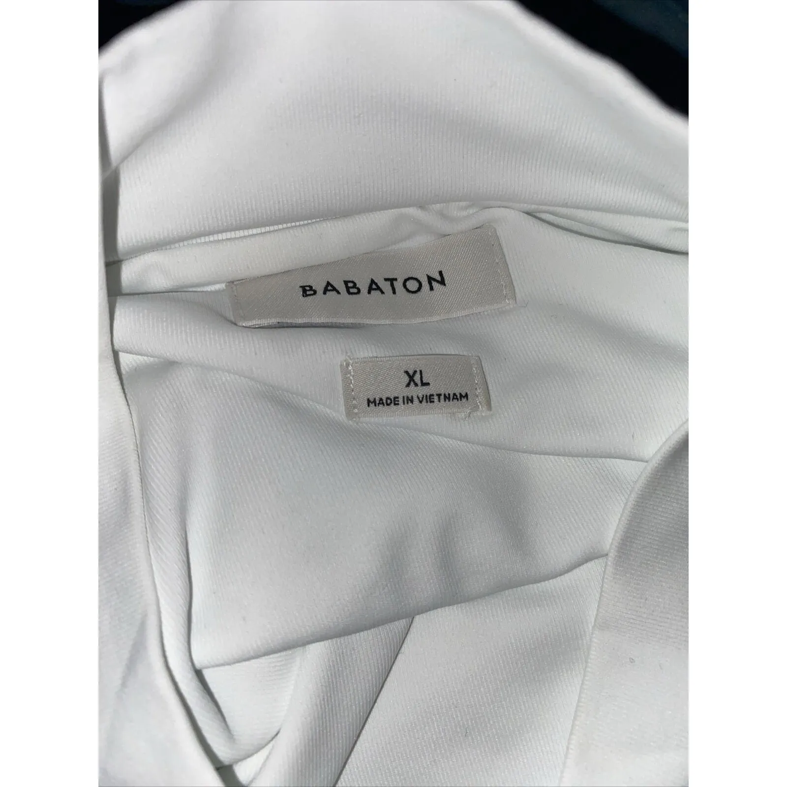 Aritzia Sincerely Babaton White Carp Contour Bodysuit Size XL EUC - Image 5