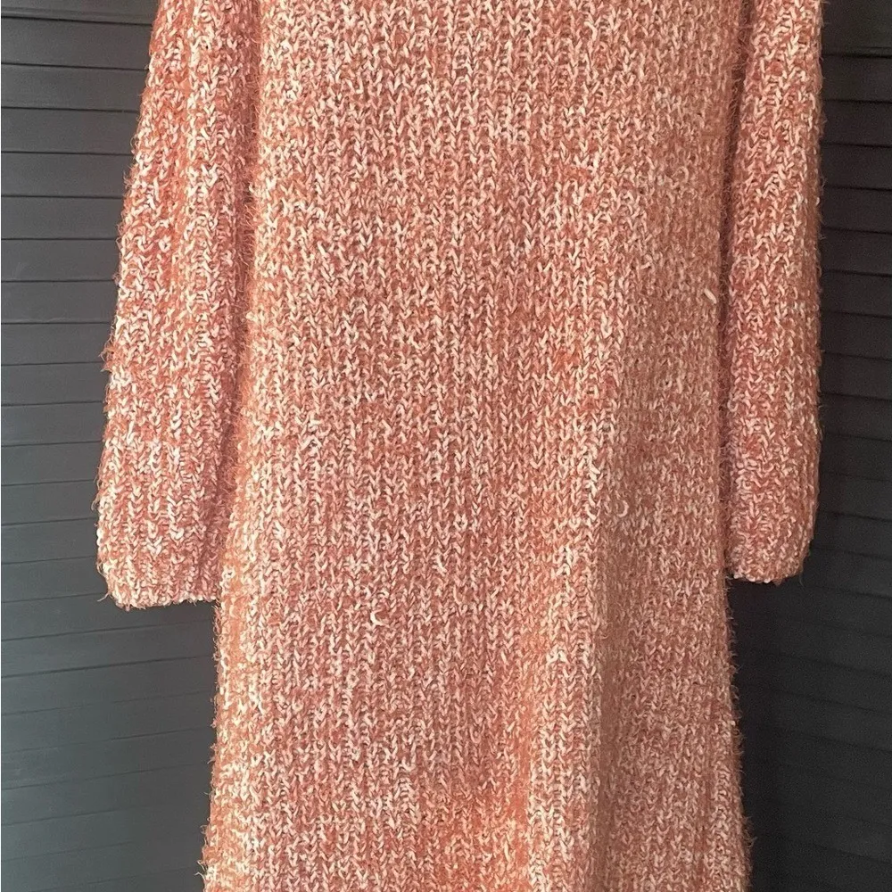 Bobeau Pink‎ and White Women's Cardigan - Image 3