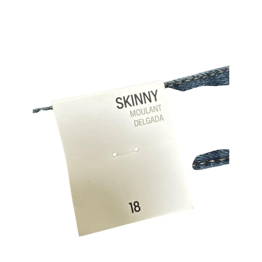 Calvin Klein Jeans Womens Stretch Straight Leg Denim Size 18 SKU 8239 - Image 14