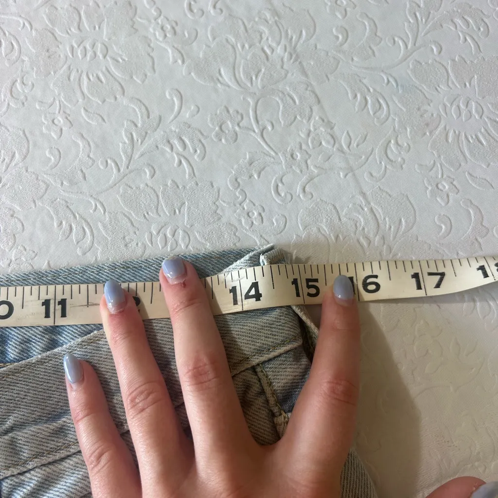 Levi's Sky Blue Denim with Brown Patch - Image 9