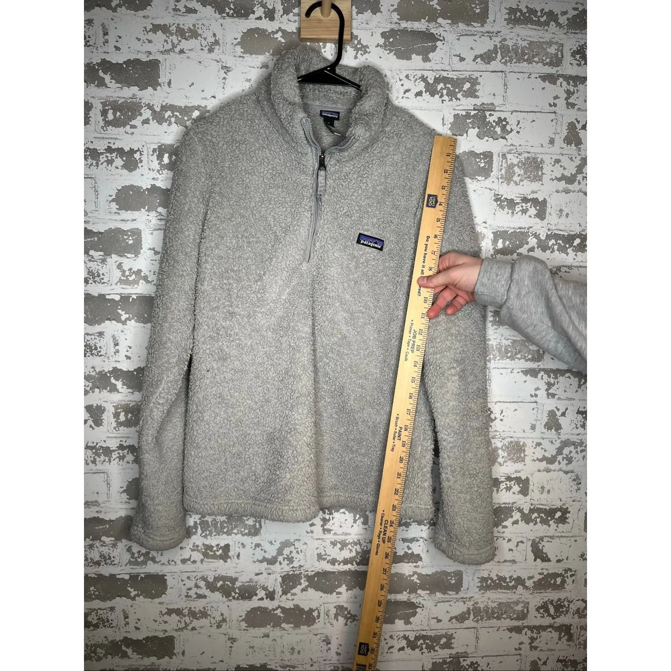 Patagonia | women gray sherpa pullover - Image 7
