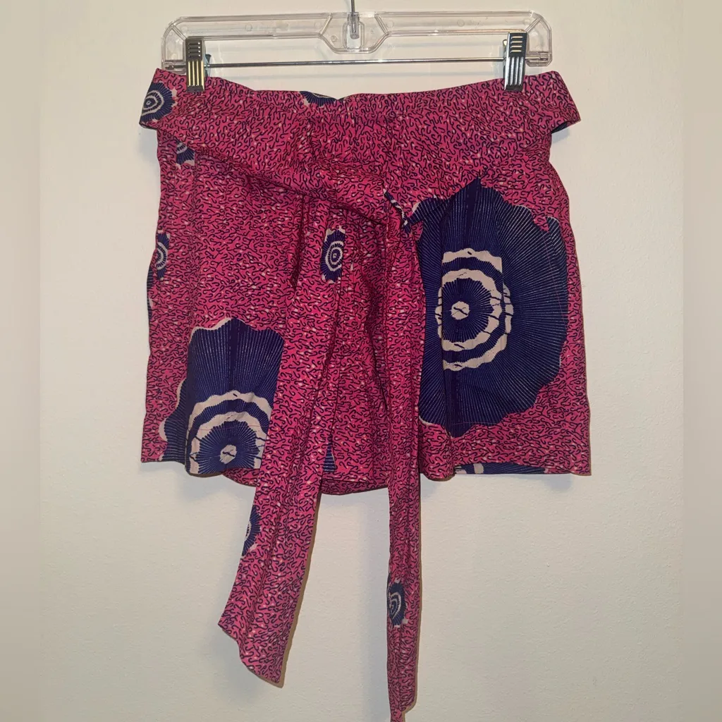 Ulla Johnson Tilda Top + Martime Shorts in Fuchsia 2 Piece Matching Set Size 2 - Image 9