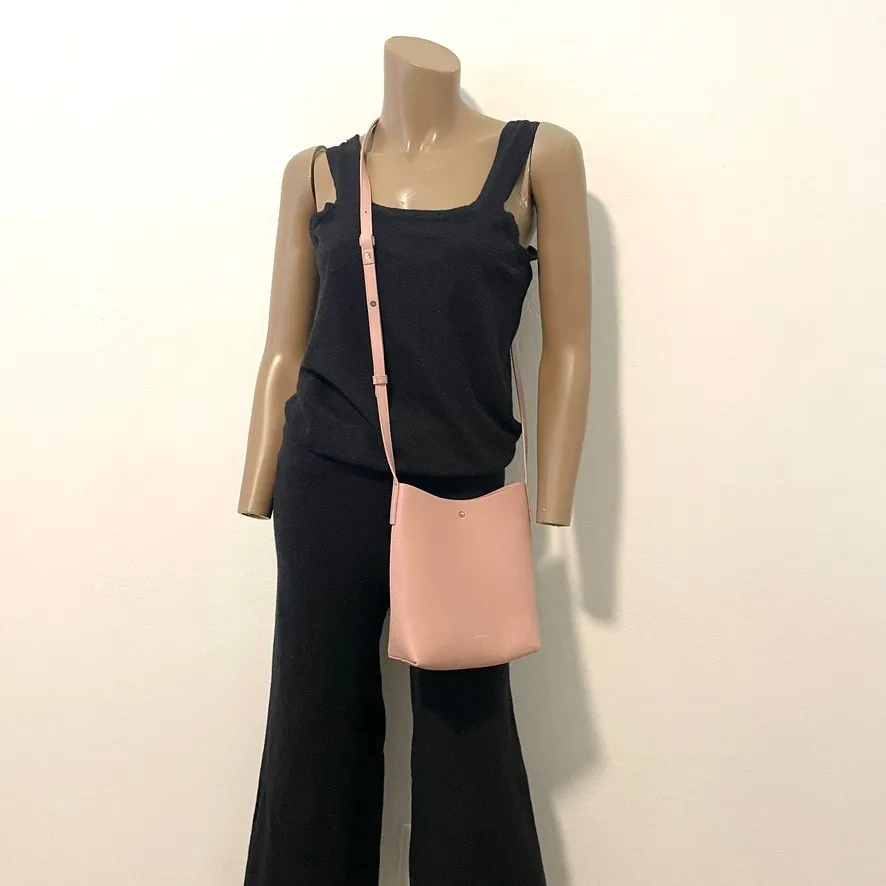 new Samara pink peony medium crossbody bag adjustable BT 9005 - Image 11