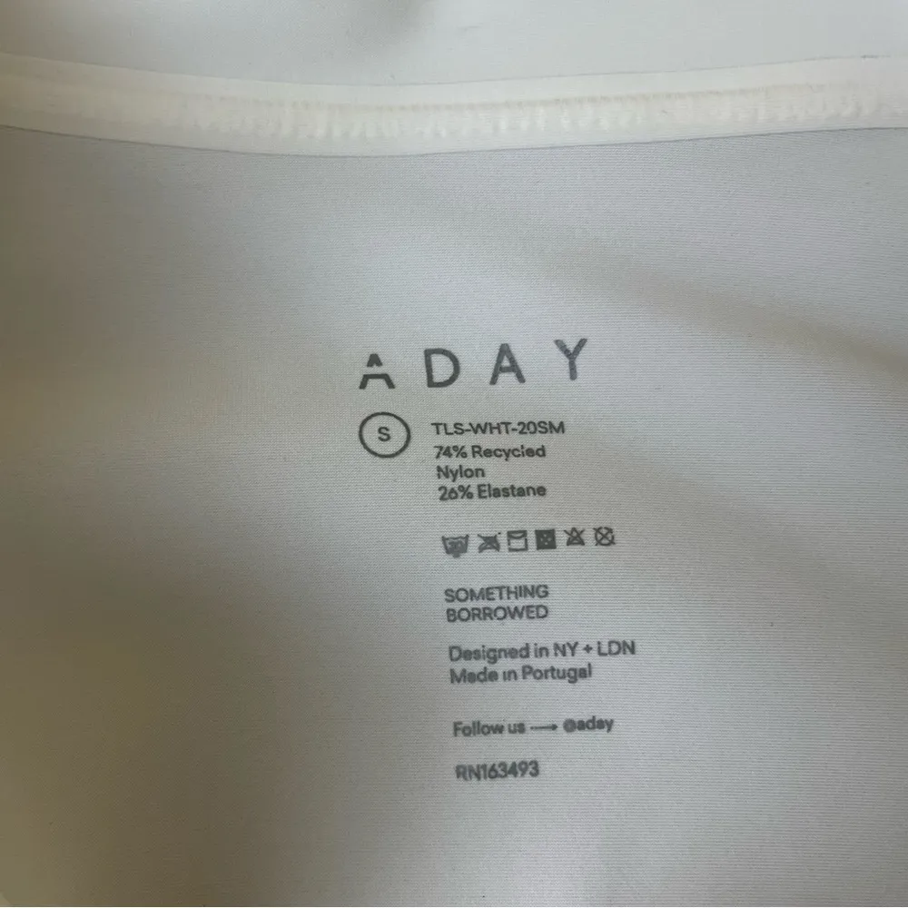 Aday Something Borrowed Shirt in White - Image 8