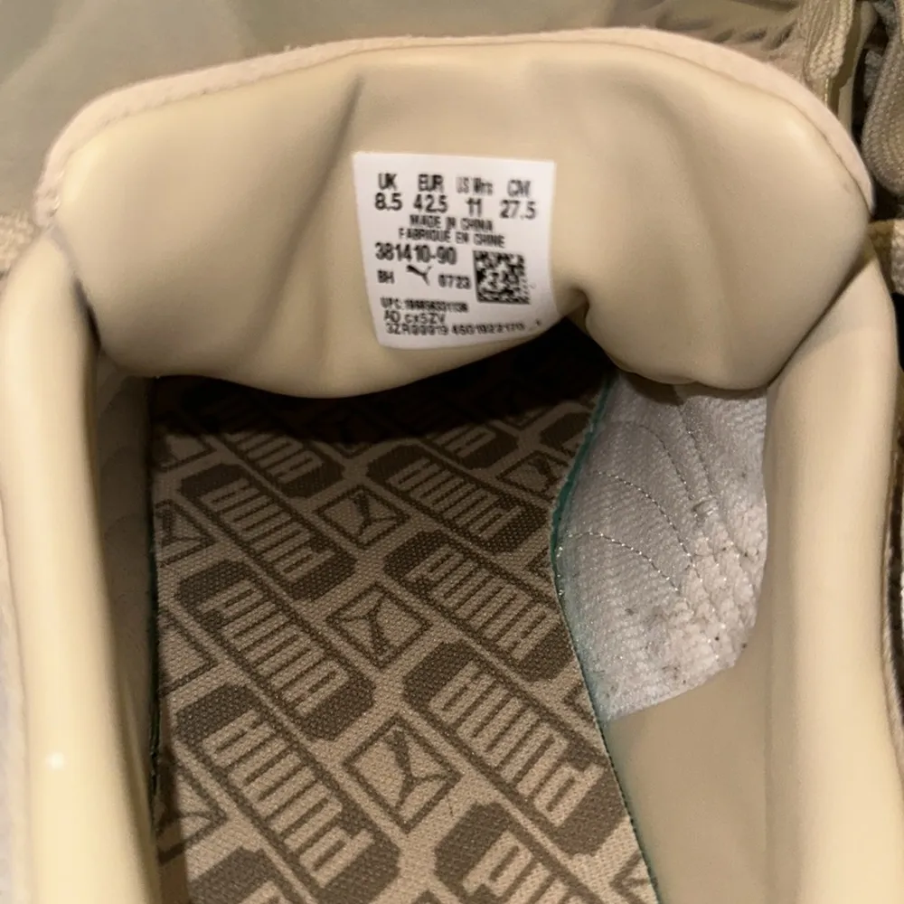 Puma tan suede fashion athletic,tennis shoe US 11 - Image 4