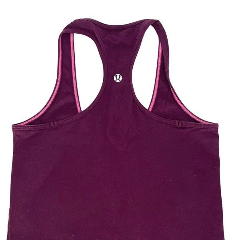 Lululemon Athletica‎ Womens Racerback Scoop Neck Tank Top Size Small - Image 4