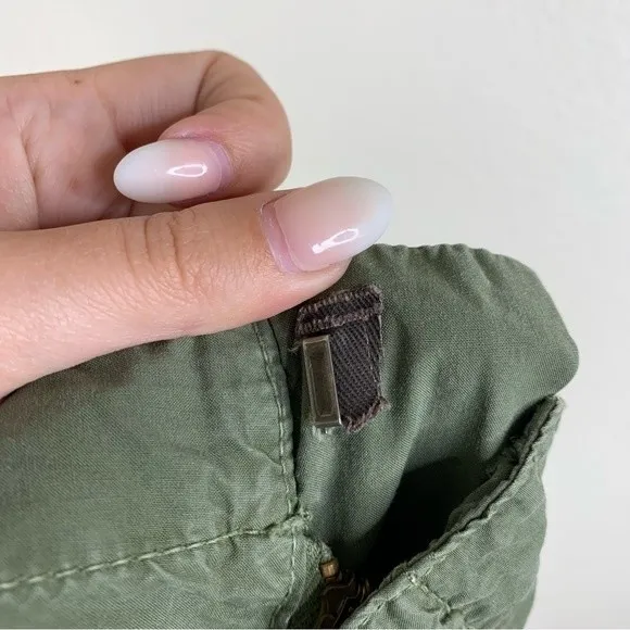 Nili Lotan Carpenter Cargo French‎ Military Pants Campo Army Green Size 2 - Image 5