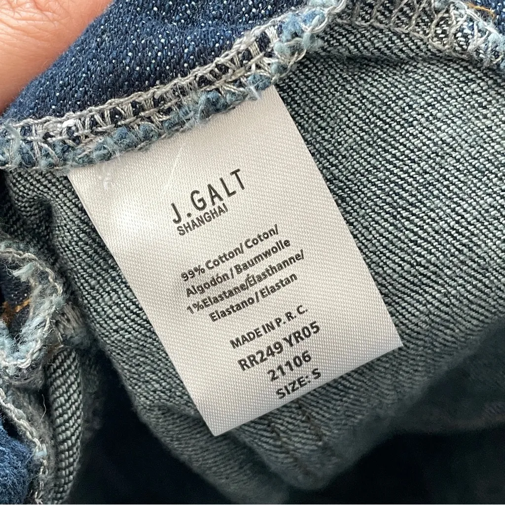 Brandy Melville Jeans low rise bootcut flare womens Blue (small) retro casual - Image 2