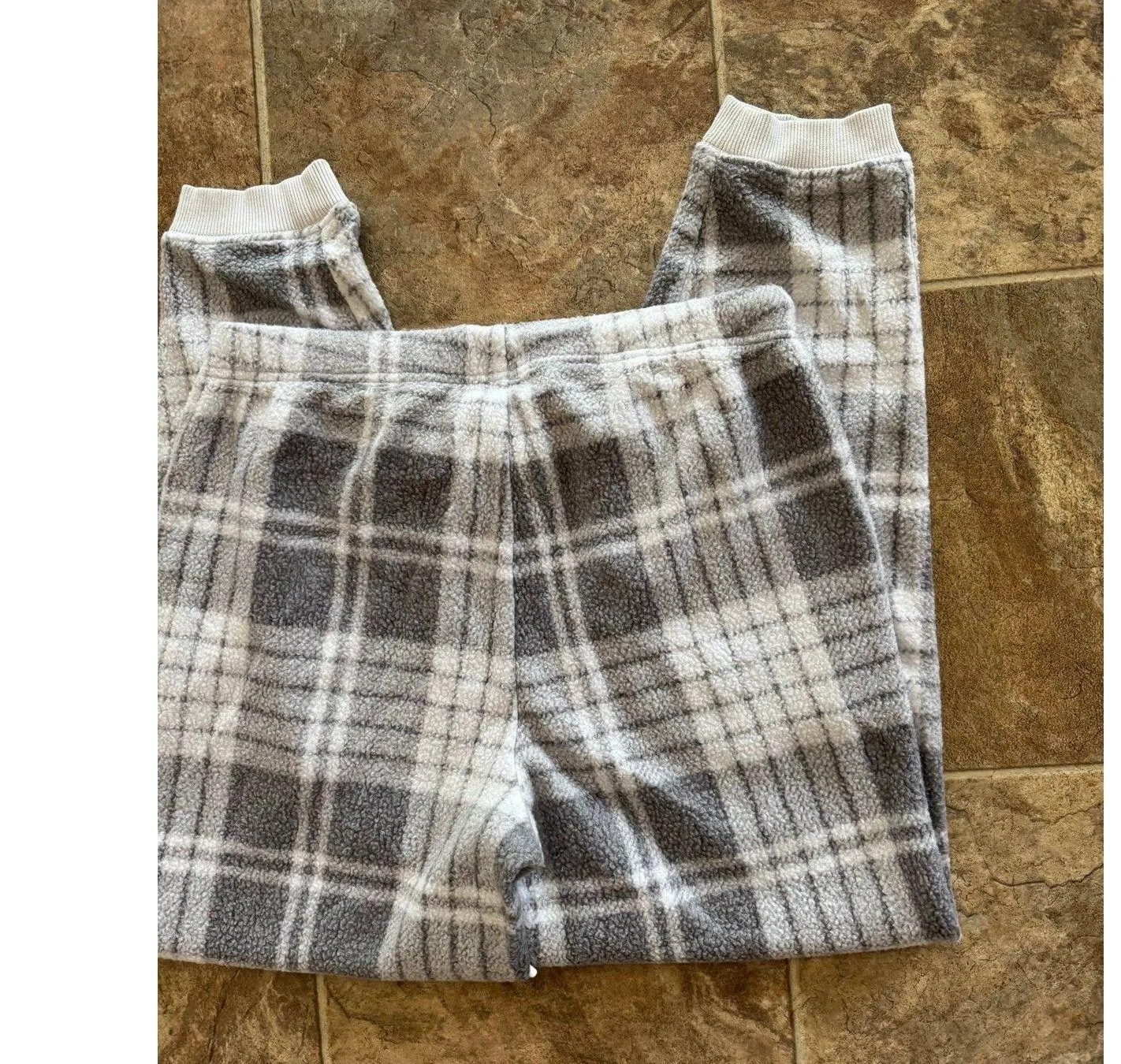 Aerie Snowed In Fleece Jogger Grey Size Medium - Image 7