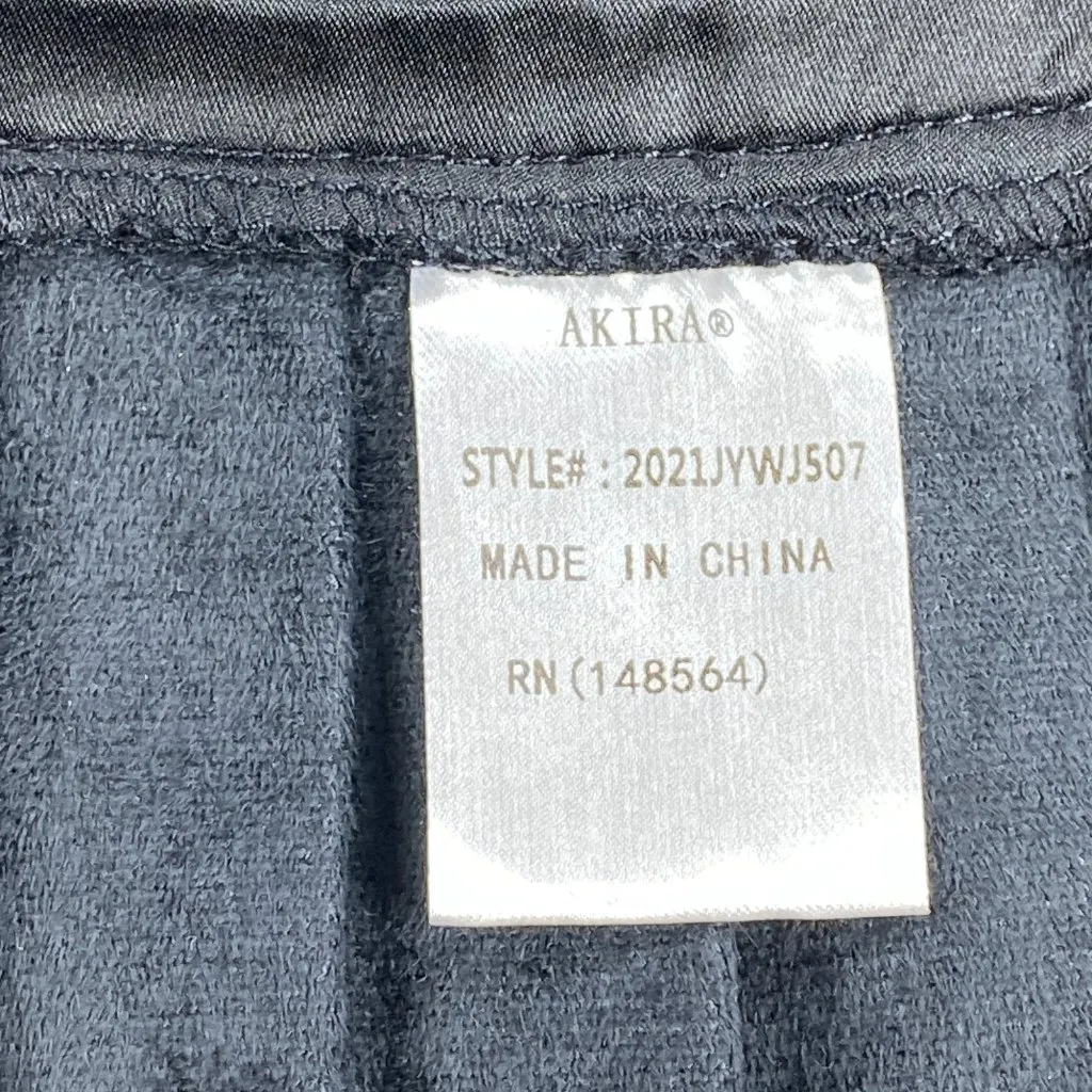 Akira Fashion Corset Womens S Black Faux Leather Belt It Up Pleated Adjustable - Image 5