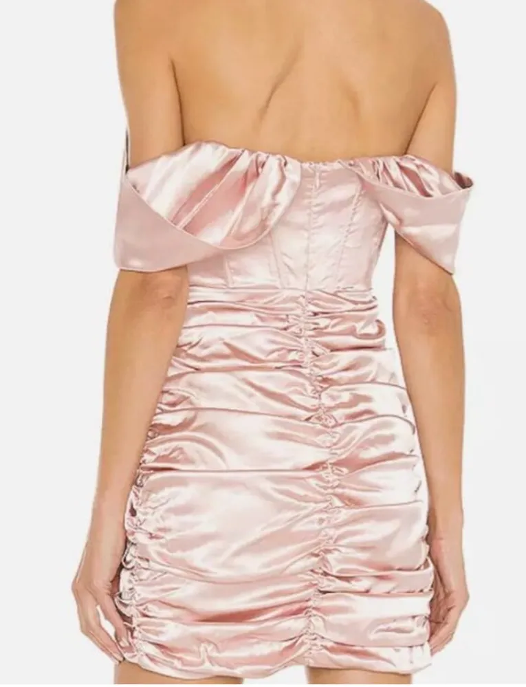 superdown Corset Off-The-Shoulder Aurora Mini Dress - Image 2