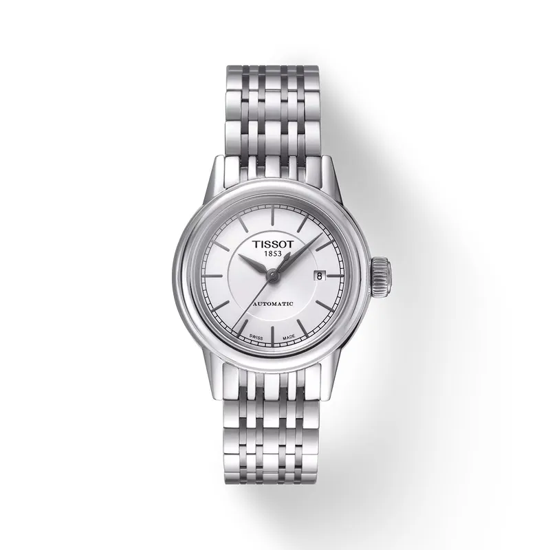 Tissot Lady Automatic Movement Carson Watch Silver Size undefined - Image 10