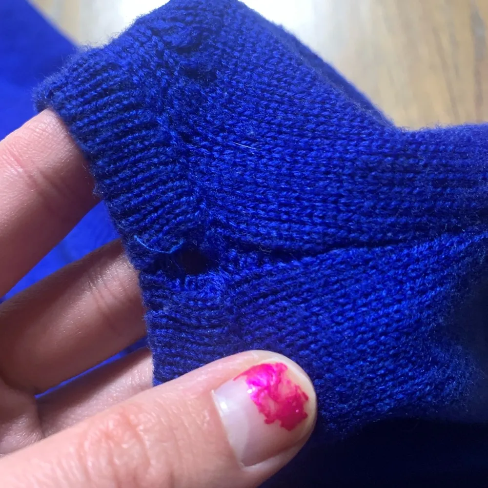 Lafayette 148 New York blue sweater dress small - Image 6