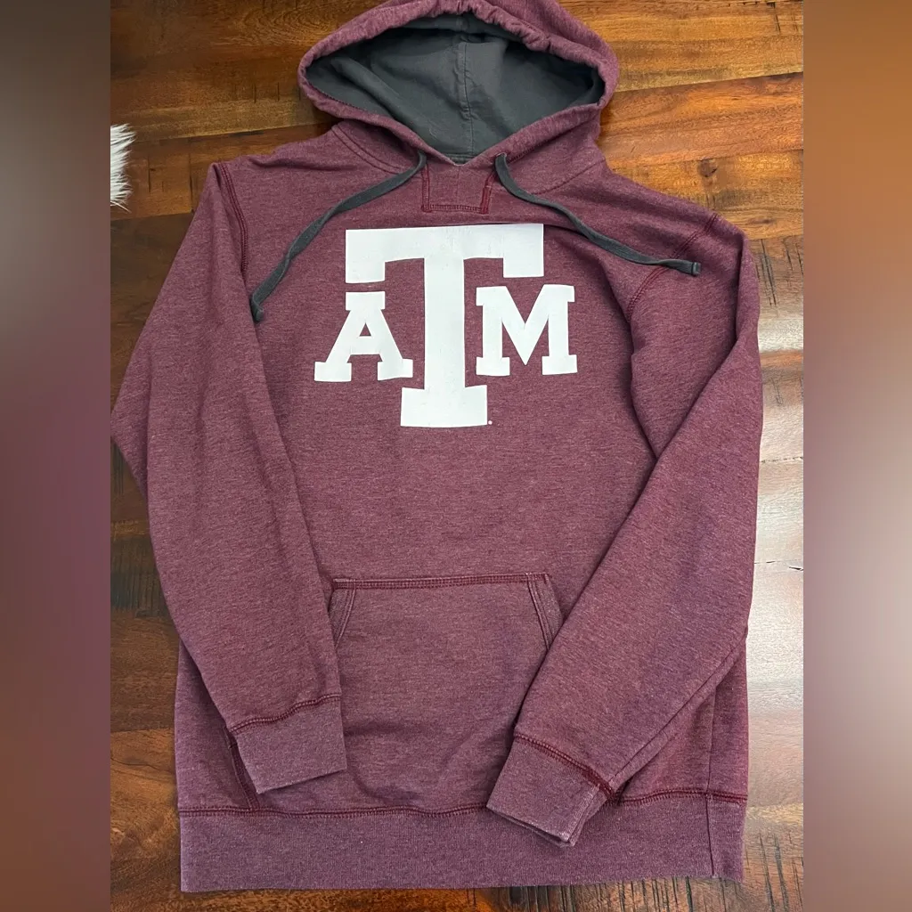 Texas A&M Hoodie Small Maroon Alta Gracia Soft Inside Great Condition - Image 1