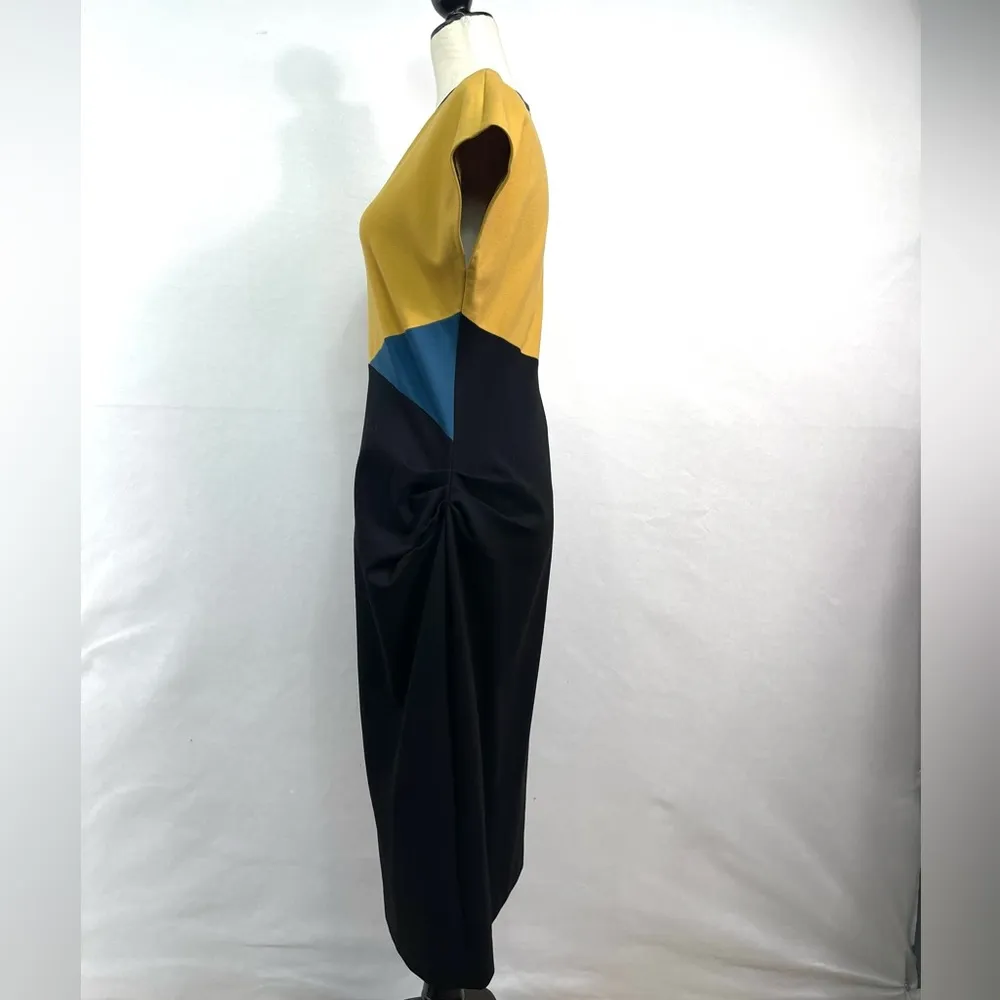 Anne Klein Colorblock Ponte Sheath Dress Size 10 - Image 8