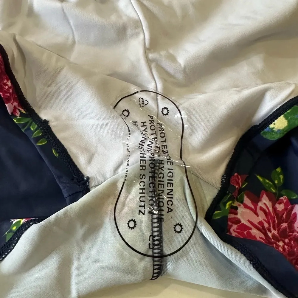 NWT COCOPEAR Women’s One Piece Flounce Swimsuit Off Shoulder Tummy cControl Blue Size XL - Image 14