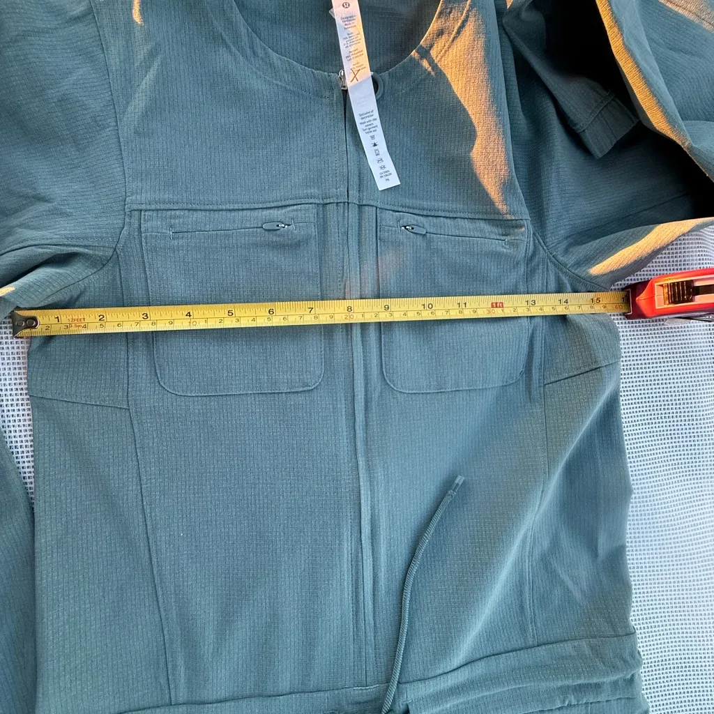 NWOT LULULEMON  VENTLIGHT ZIPPER JUMPSUIT WOMENS SIZE 0 - Image 9