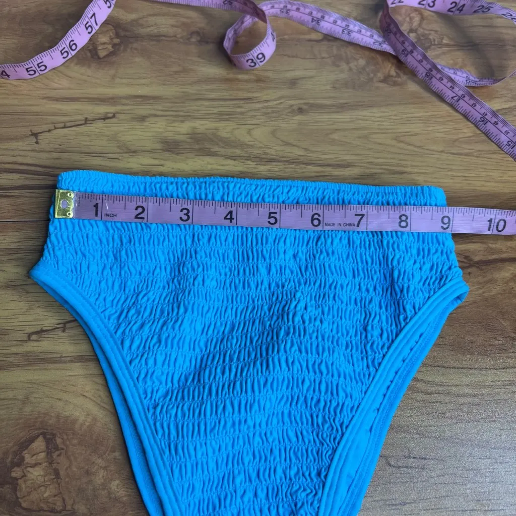 L*Space Barlette Bitsy Bikini Swim Bottom Womens Size XS Cheeky Aquarius‎ NEW - Image 5