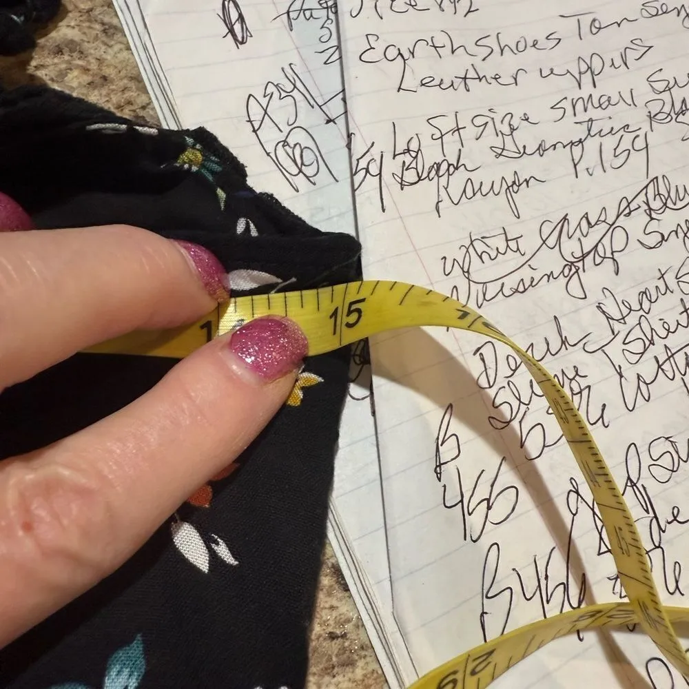 Urban Outfitters Blue and Red Floral Jumper Size Small Petite - Image 6