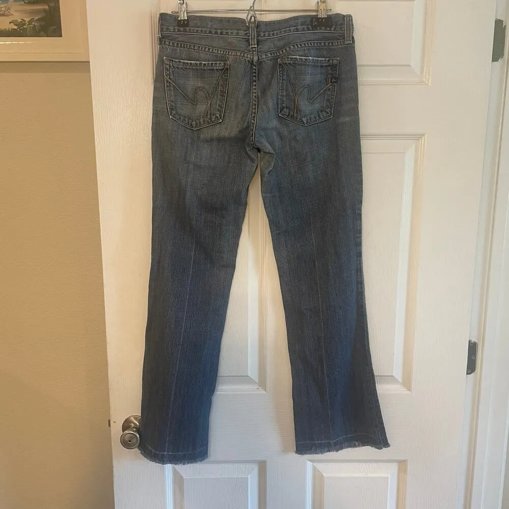 Citizens of Humanity Kelly #001 Stretch Low Waist Bootcut Jeans Size 30 - Image 2