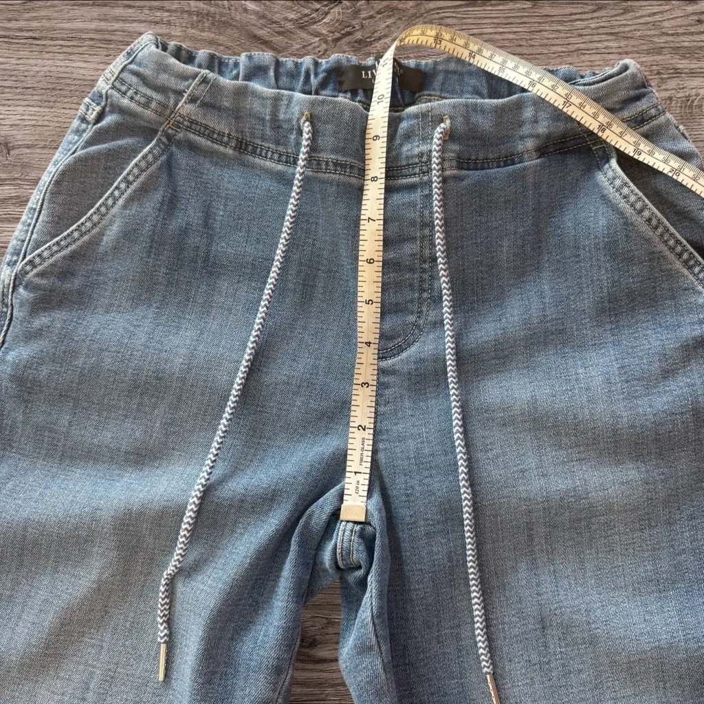 LIVERPOOL Rascal Park Canyon Pull-On Tie Front Denim Pants 8/29 - Image 8