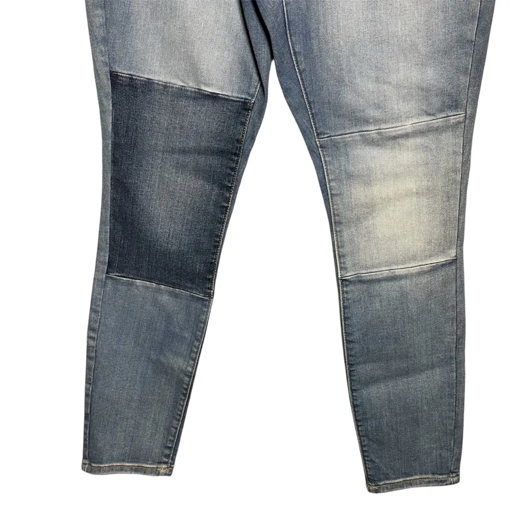 Universal Thread High Rise Skinny Patchwork Jeans NWT - Image 3