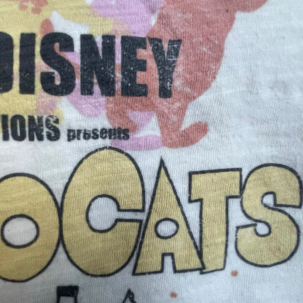 Disney The Aristocats T-Shirt Womens Small Movie Poster Vintage Style Cotton - Image 10