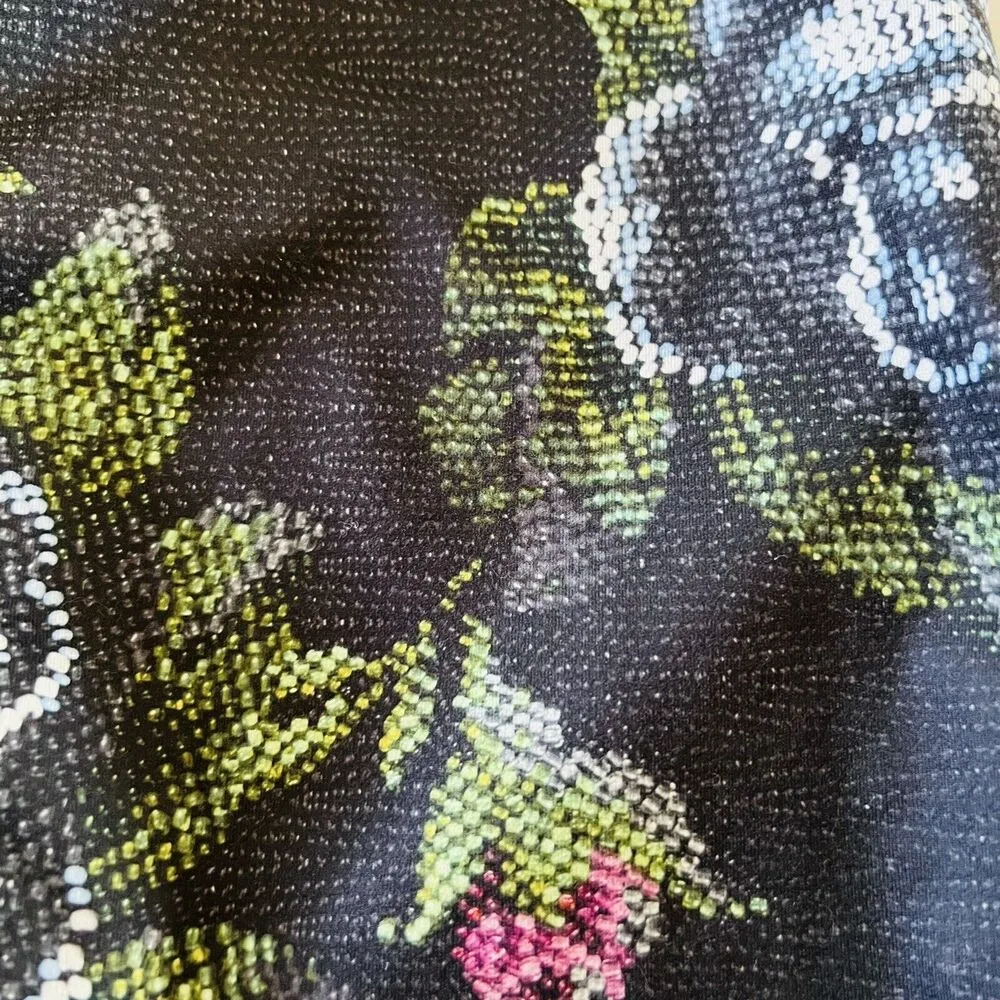 LULULEMON ATHLETICA Garden Party Wunder Under Pant 3D Print Leggings - US 12 - Image 4