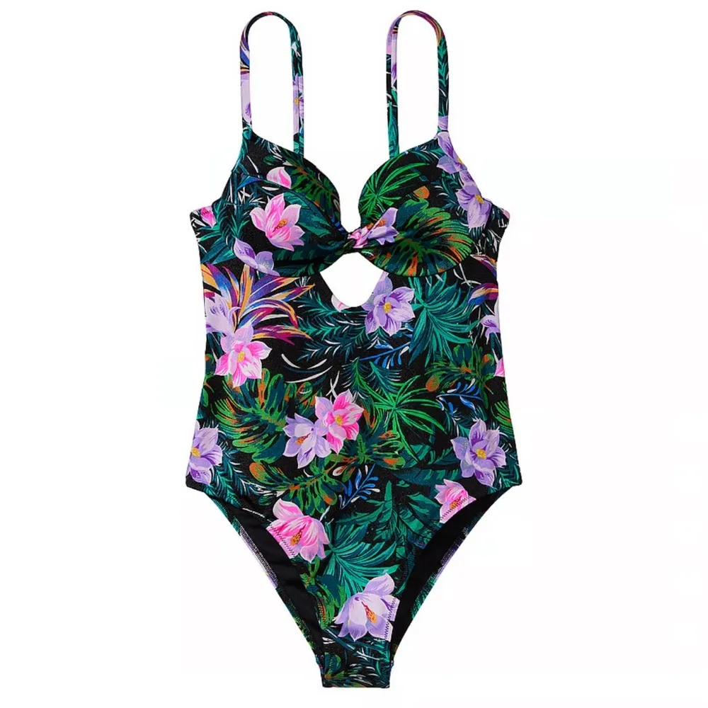 Victoria Secret Twist Front Removable Push-Up One Piece Swimsuit‎ - Image 3