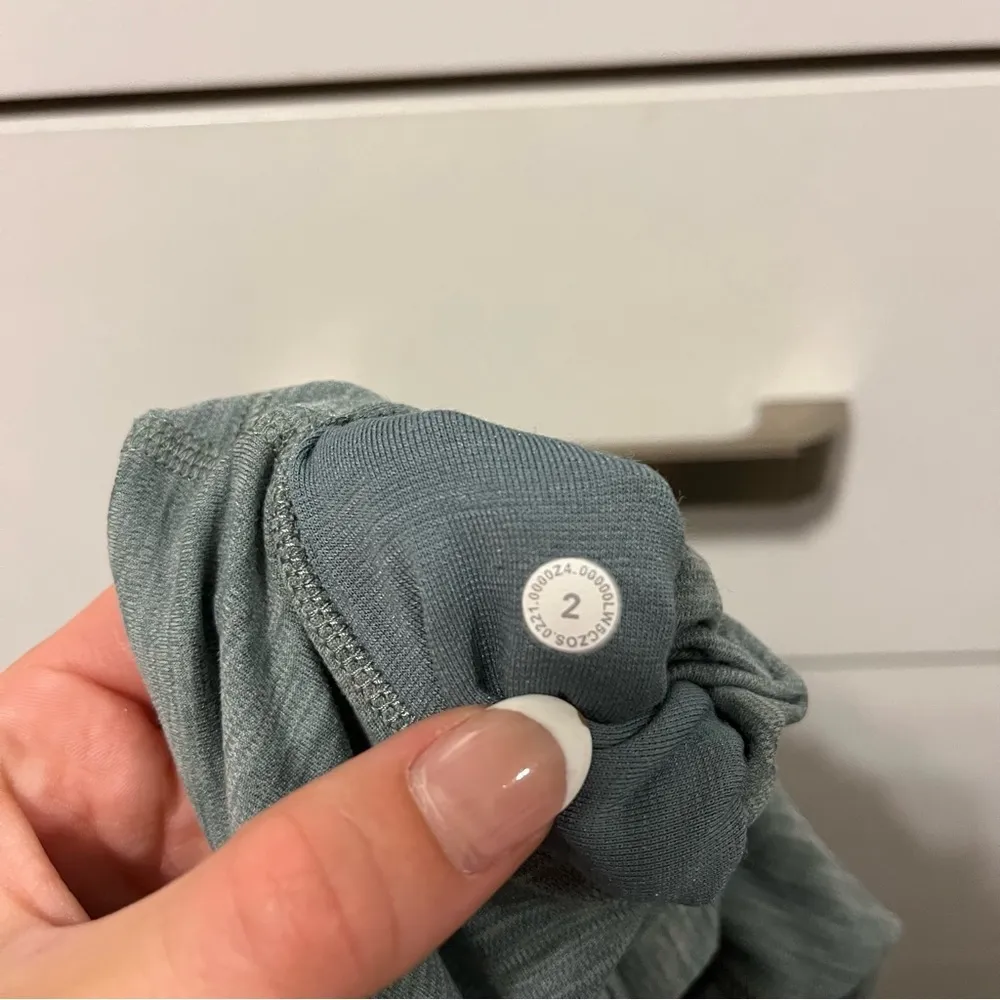 Lululemon Align Pant 25" Heathered Tidewater Teal - Image 4