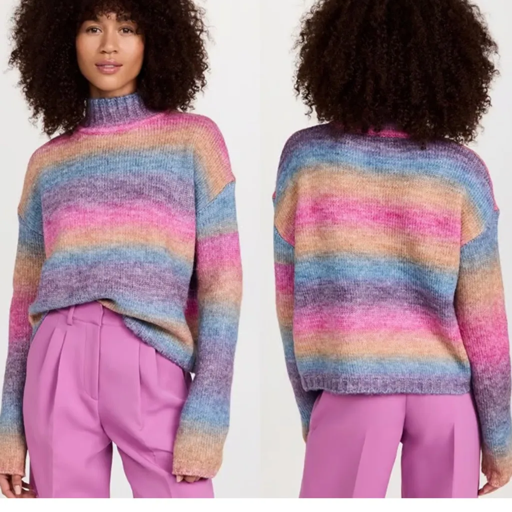 Z Supply Luella Marled Mock Neck Sweater - Image 3