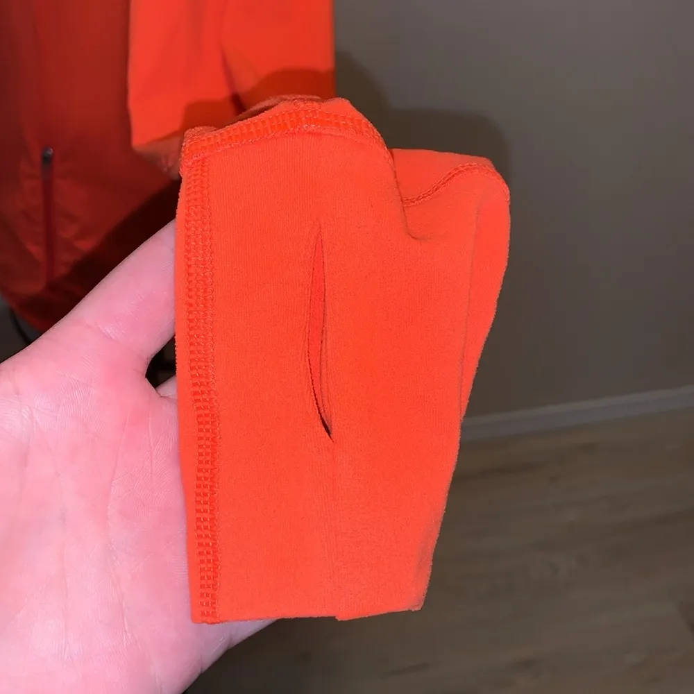 RBX neon Orange running gym full zip up athletic jackets Size XS - Image 4