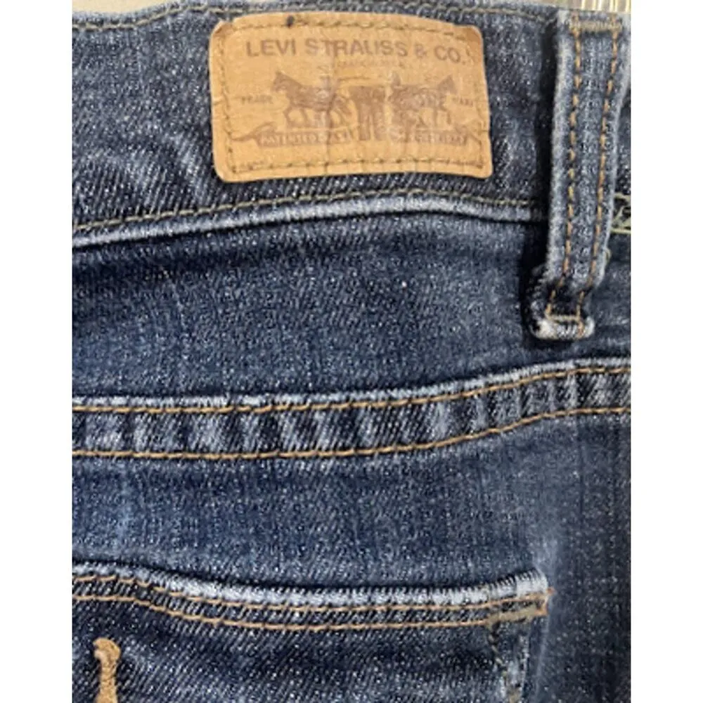 Levi Strauss Women's Perfectly Slimming Bootcut 512 Jeans Size 14M Blue - Image 6