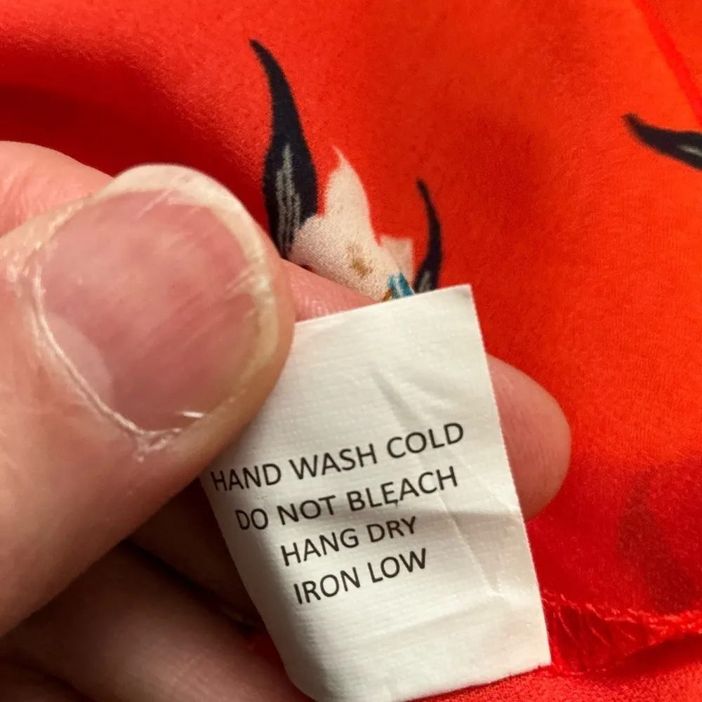 Sienna Sky Bright Floral V neck Top - Image 4