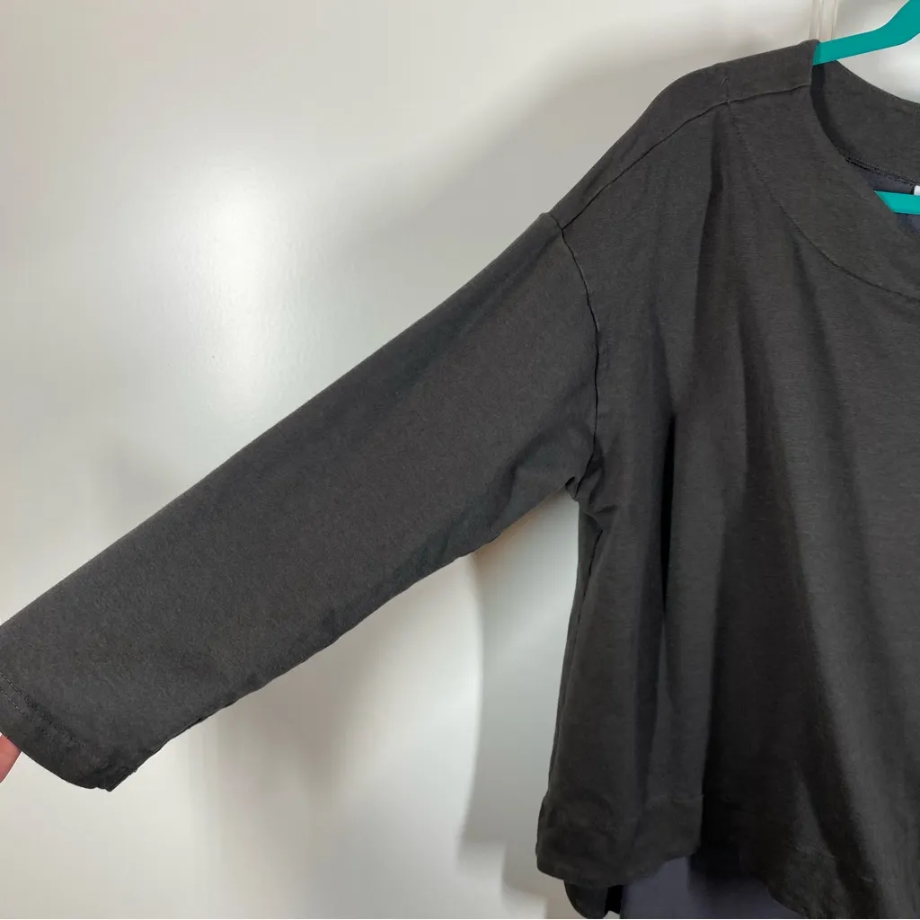 Bryn Walker Oversized‎ Boho Bohemian Lagenlook Tunic Top‌‌‌‌‌‌‌‌‌‌ small bamboo - Image 5