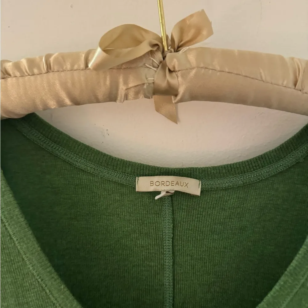 bordeaux (anthropologie brand) green tank size M - Image 3