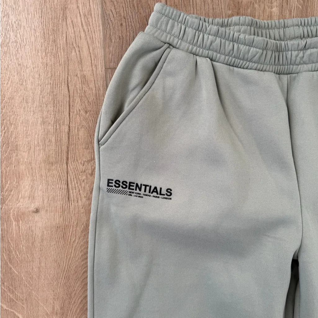 Essentials Light Green Sweatpants Gray Size XL - Image 2