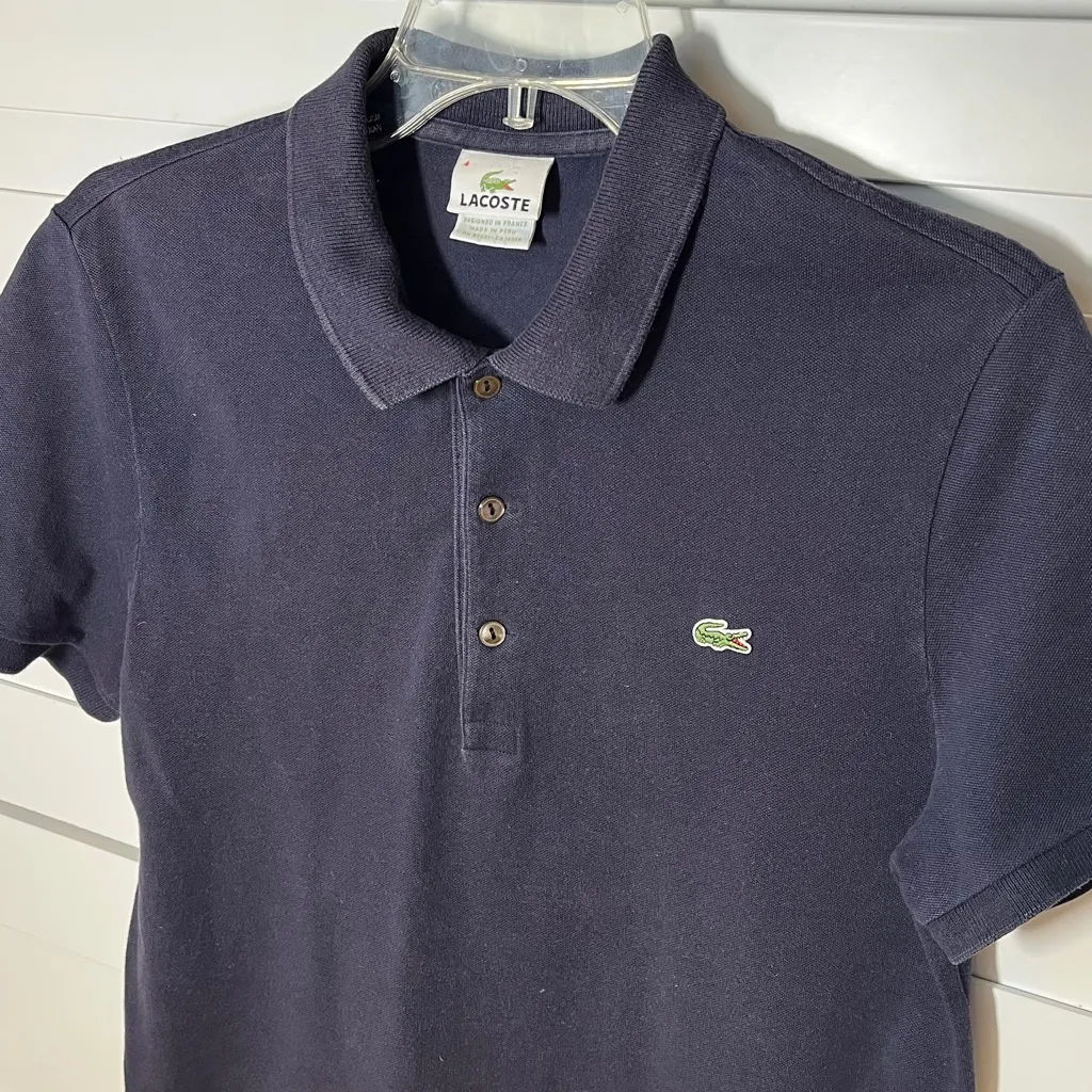 Lacoste Women’s Polo Shirt Size 4 (Medium) - Image 4