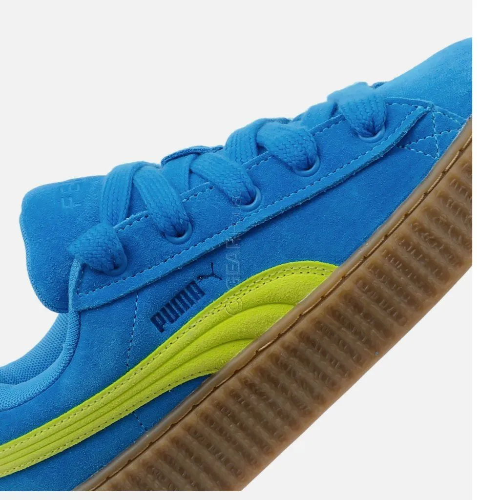 NEW PUMA x Fenty Creeper Phatty Womens Casual Shoes, Blue Suede, 10 - Image 6